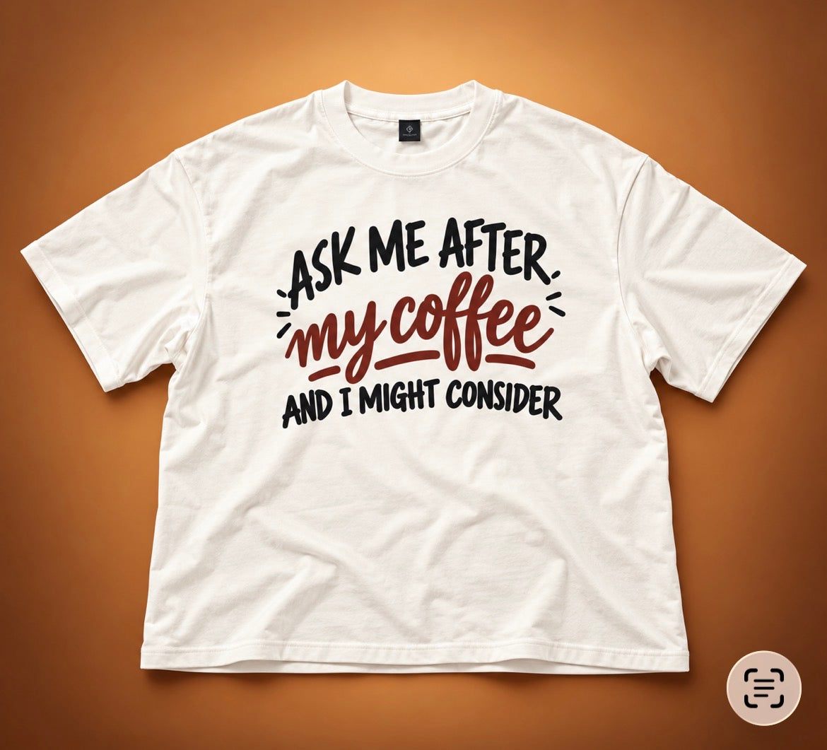 GDC After My Coffee Tee | Drop 2.2 Goode Damn Coffee