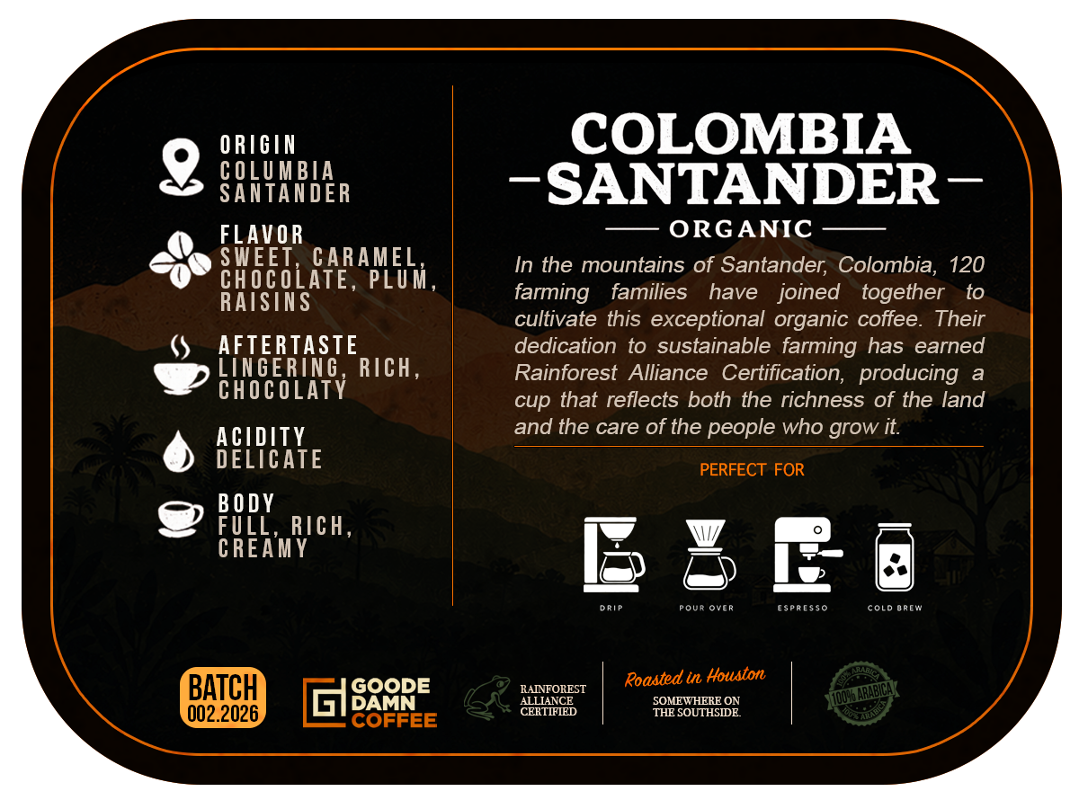 TAKE TWO - Colombia Santander Coffee (Pre-order only)