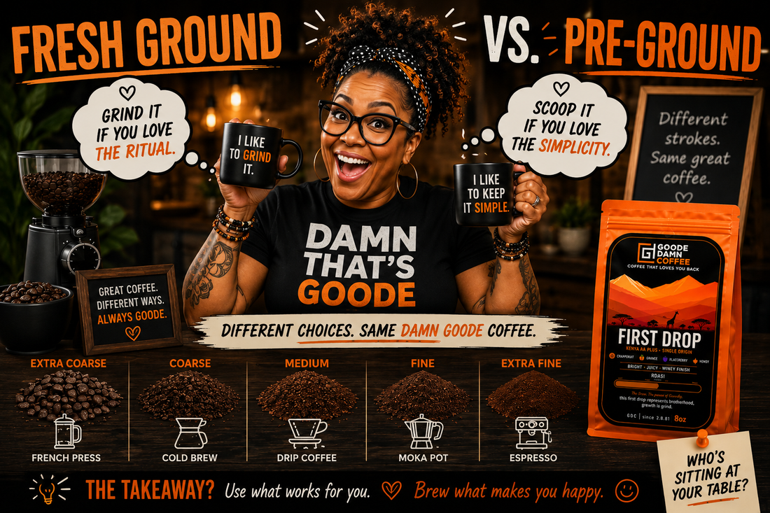 Fresh Ground vs. Pre-Ground Coffee